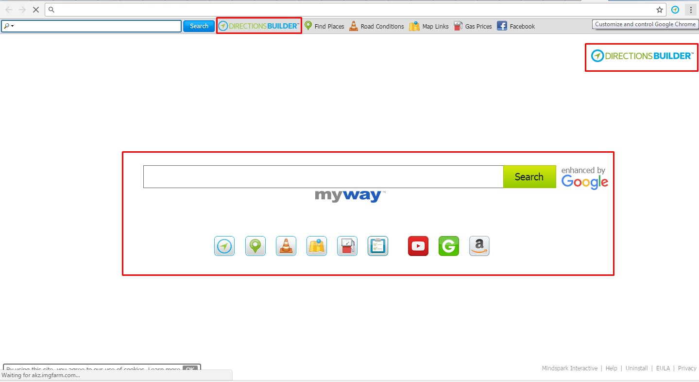 DirectionsBuilder Hijacker Removal Guide